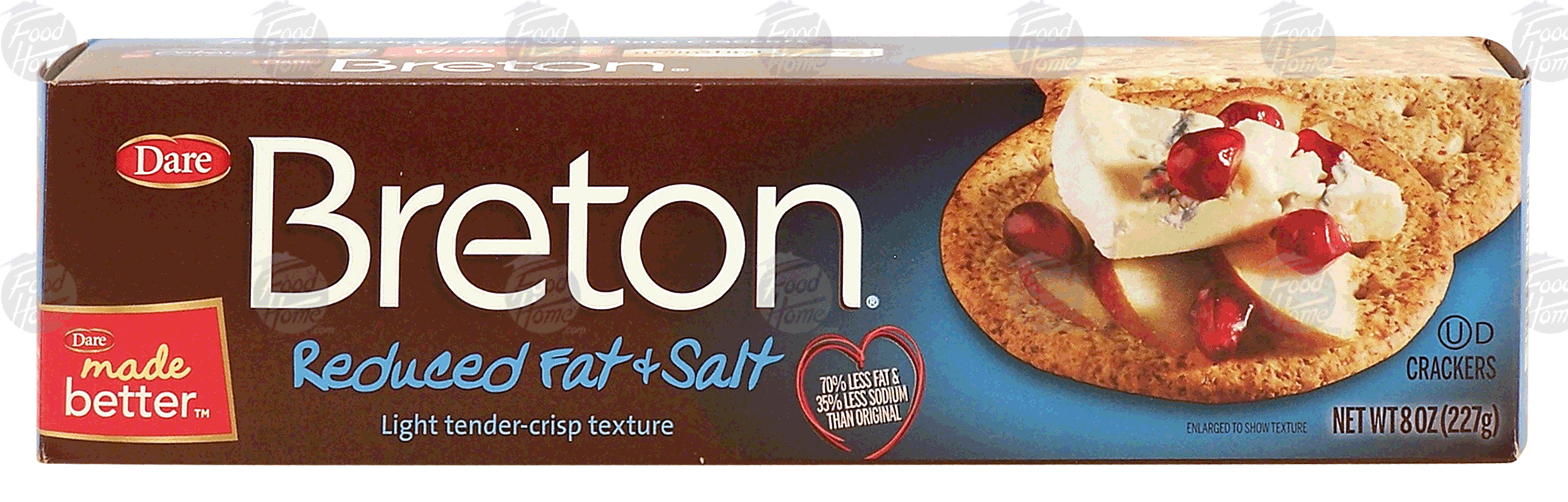 Dare Crackers Breton Reduced Fat & Sodium Thin Wheat Full-Size Picture